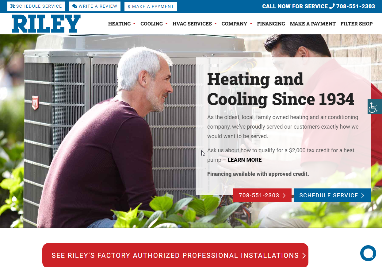 Riley - HVAC Professionals, Chicago